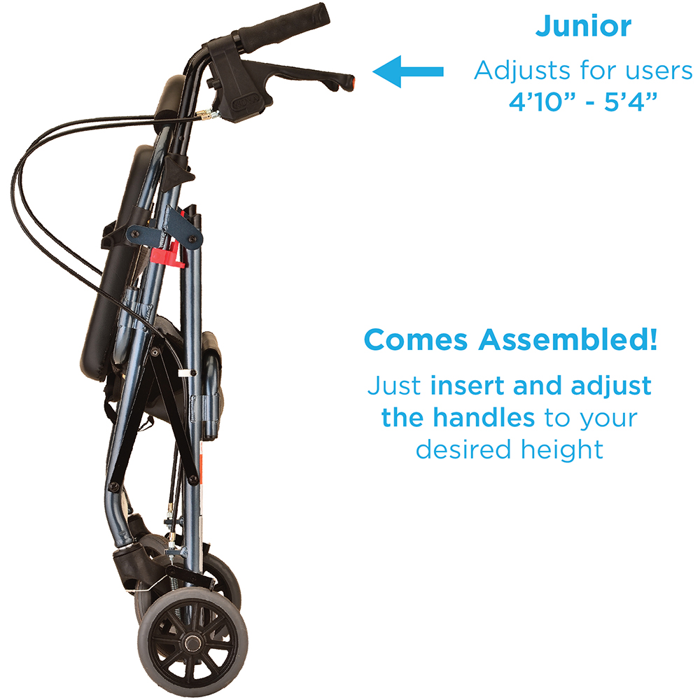 GETGO JUNIOR ROLL WALKER BLUE
